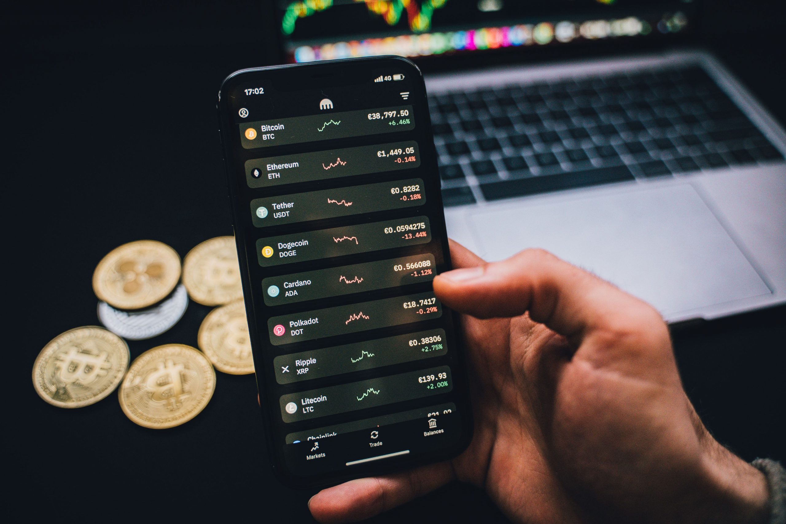 app de exchange de cripto en celular