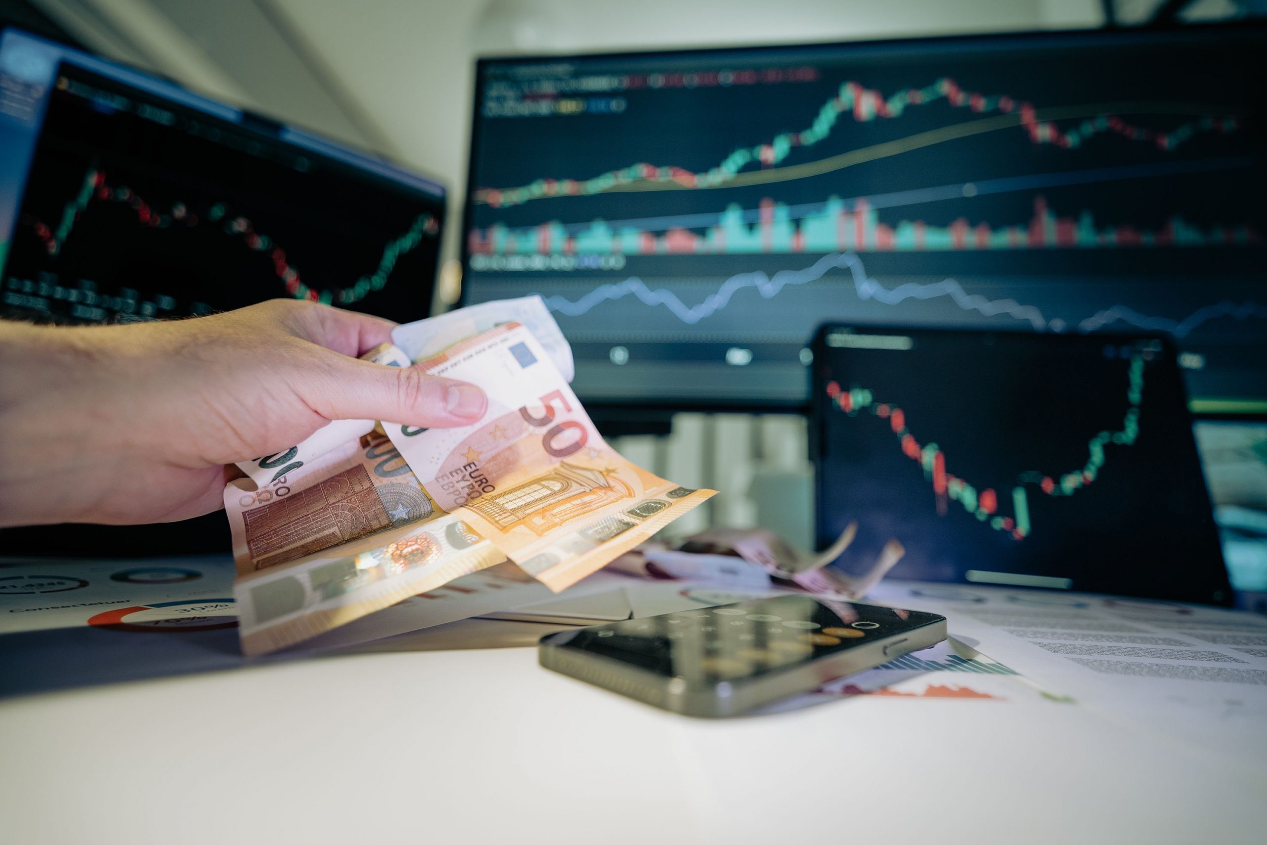 grafico dando tu dinero